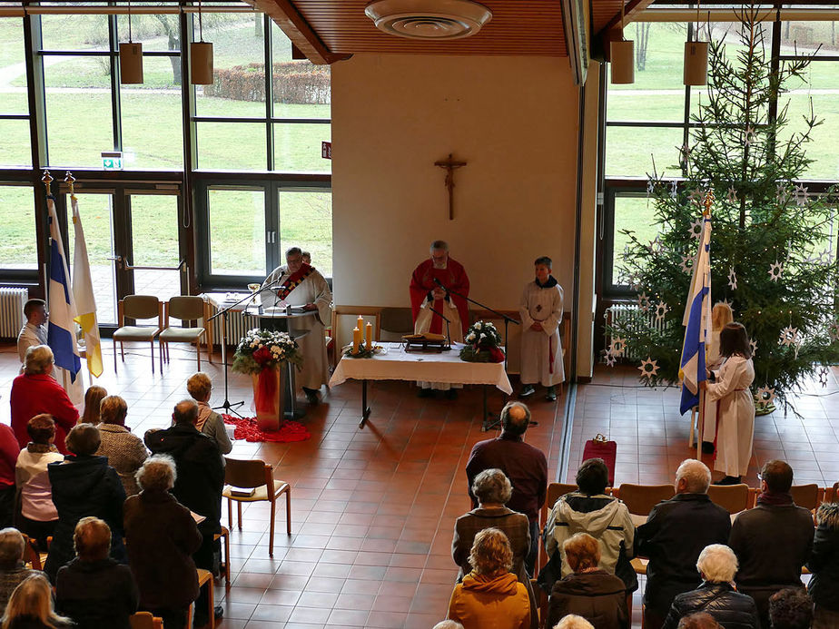 2. Weihnachtstag Heilige Messe im Haus des Gastes (Foto: Karl-Franz Thiede)